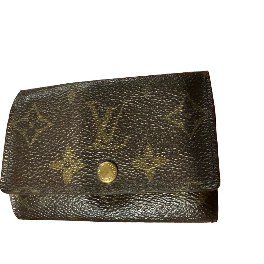 Louis Vuitton Leather Monogram 6 Key Holder- Vintage